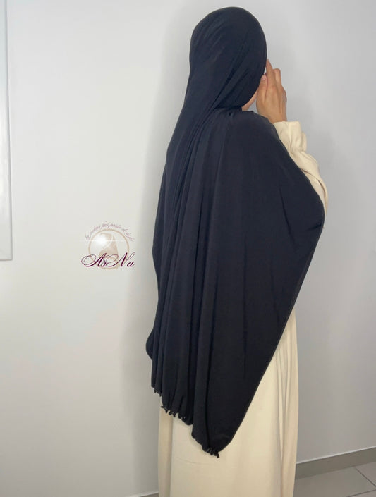 Hijab jersey premium frisé