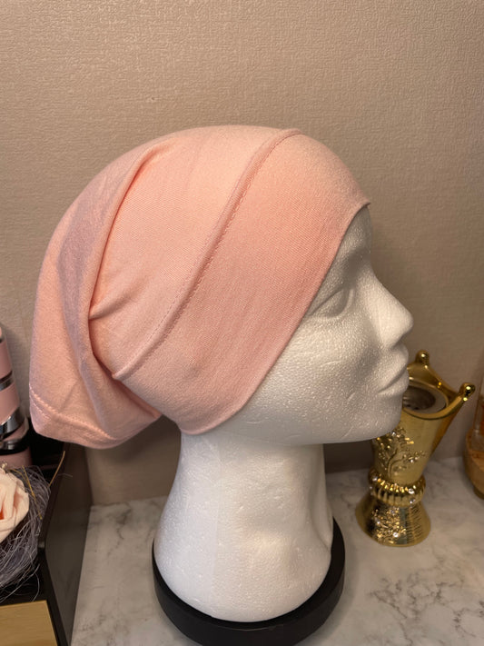 Bonnet tube sous Hijab