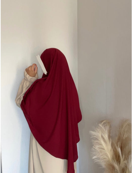 Khimar Sedef soie de médine BORDEAUX