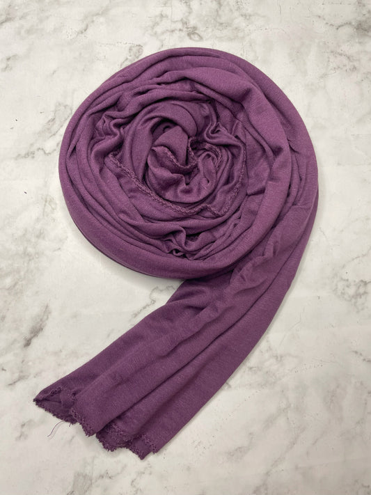 Hijab Jersey Aubergine